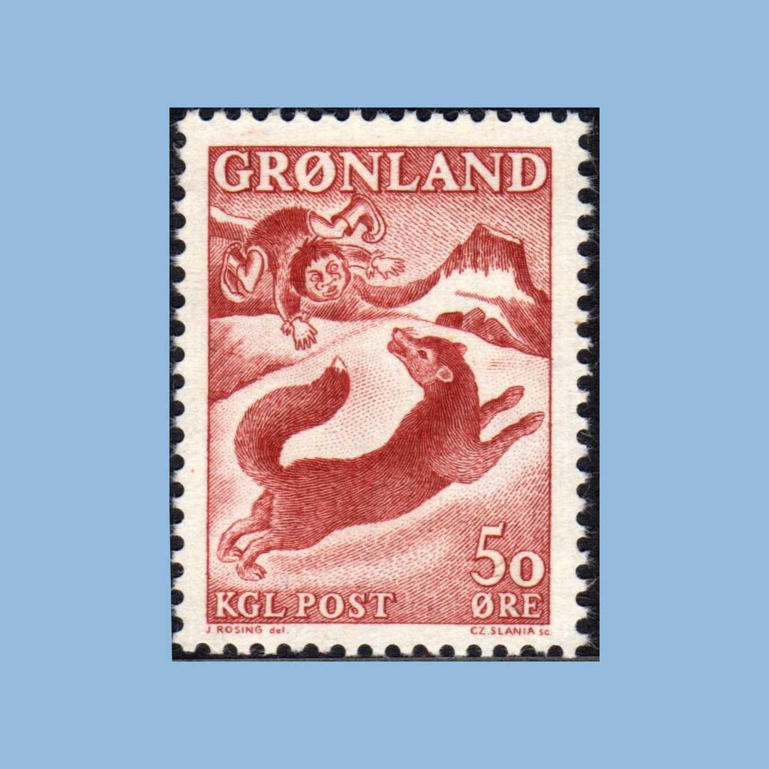 timbre du groanland