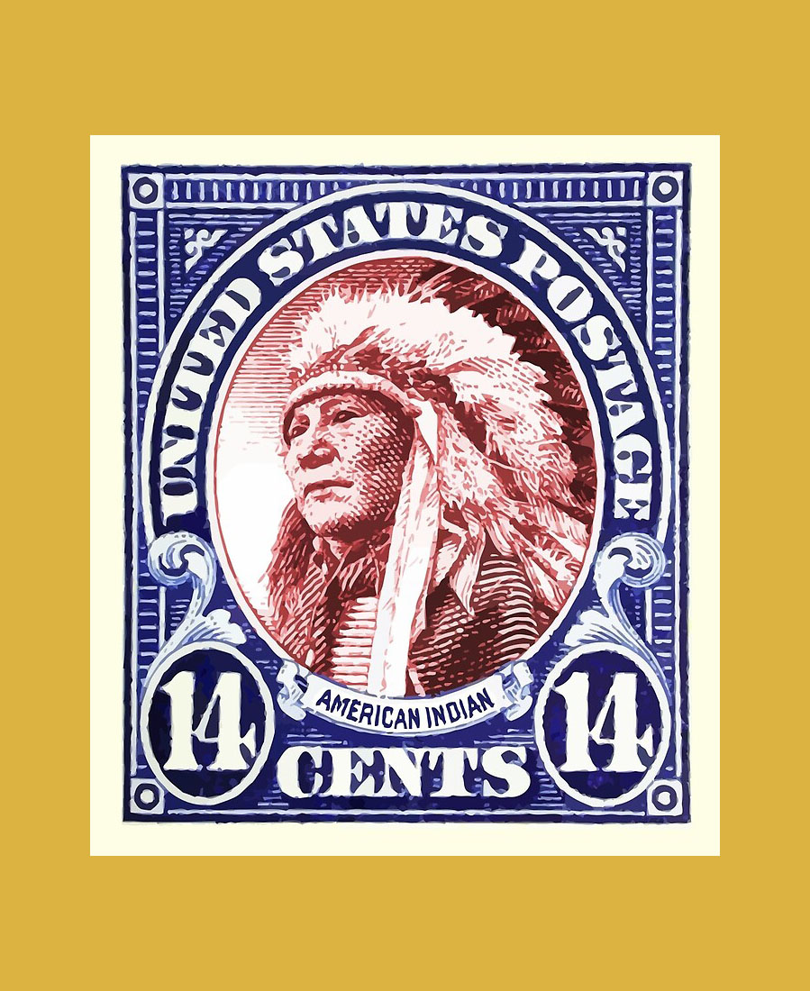 timbre usa premières nations